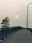 公路日出景色