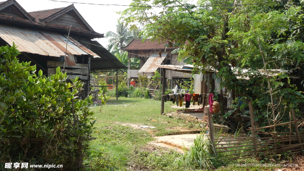 柬埔寨暹粒农村