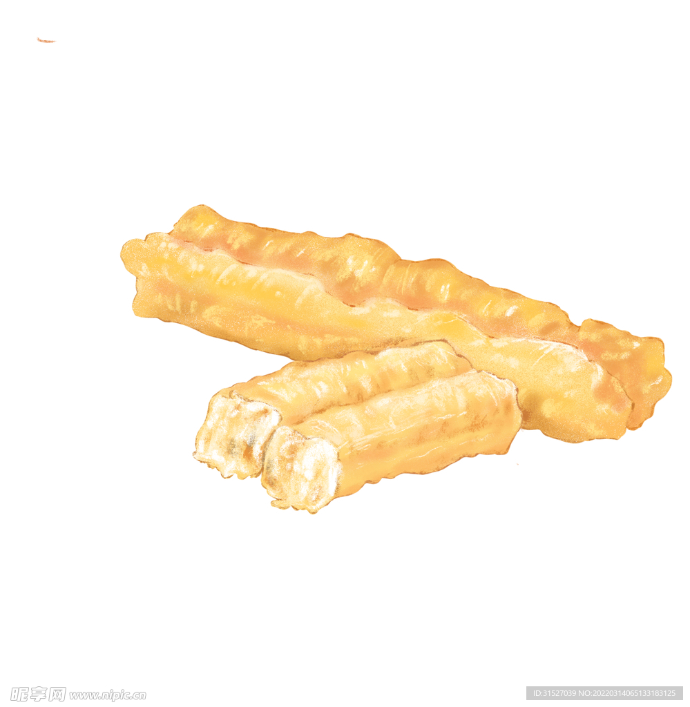 油条插画