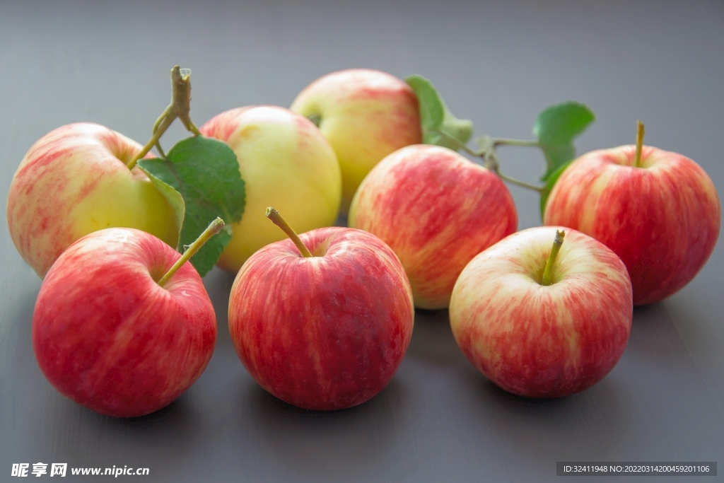 精品商超超市水果实物拍摄苹果