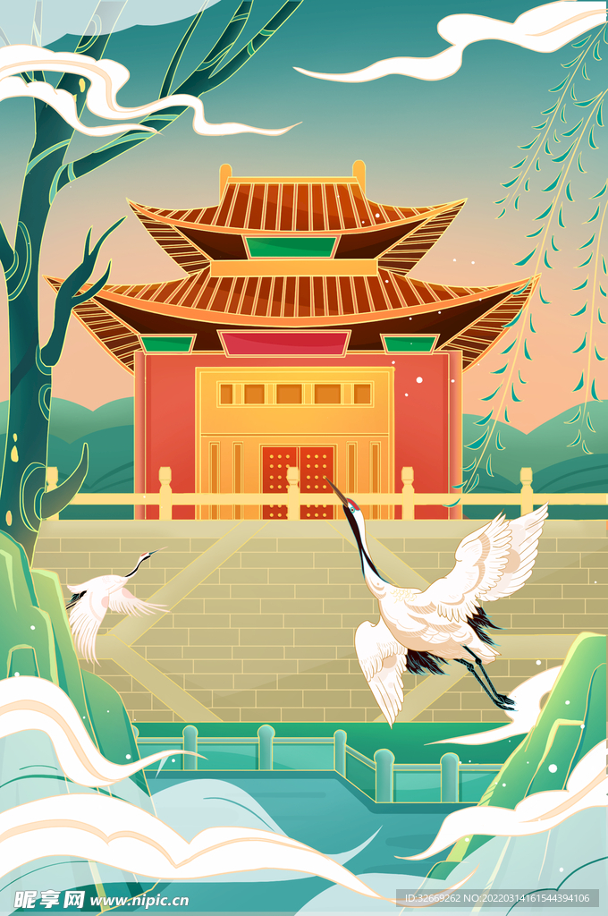 国潮背景