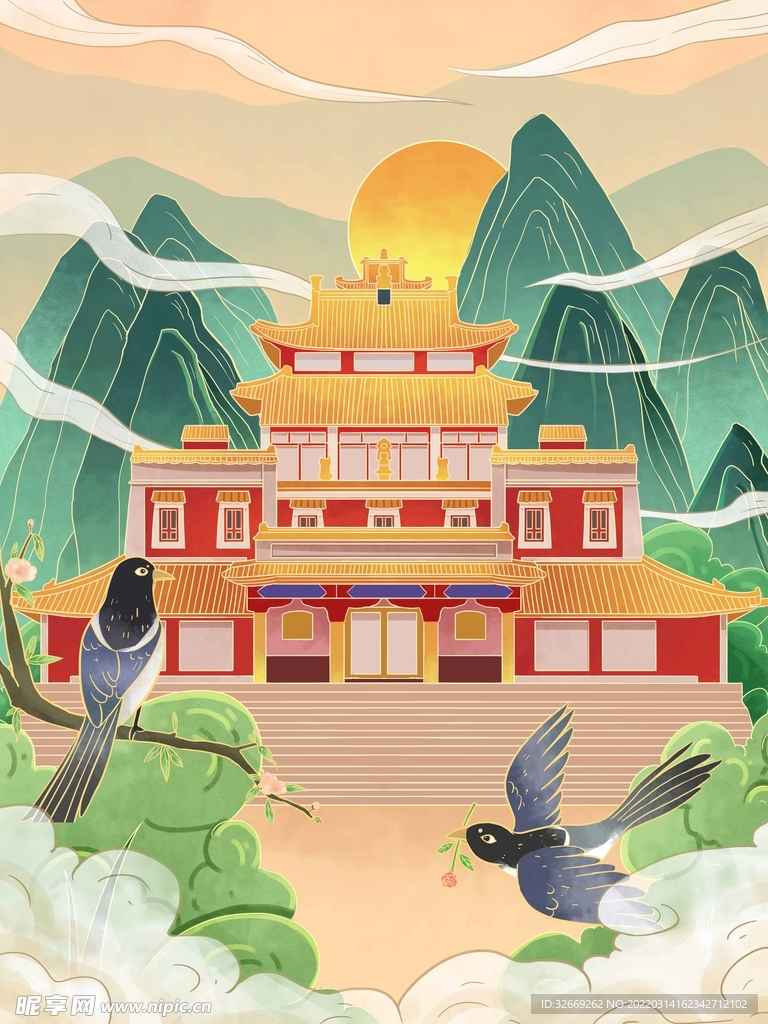 国潮背景