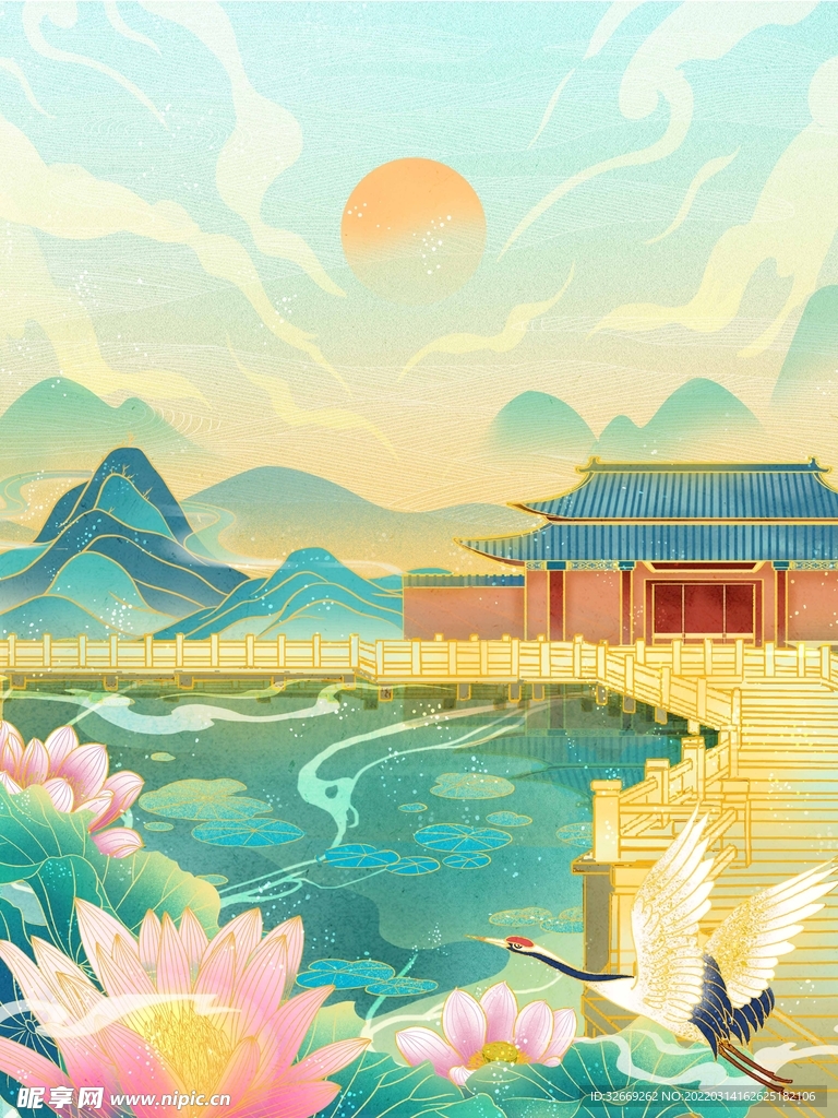 国潮背景