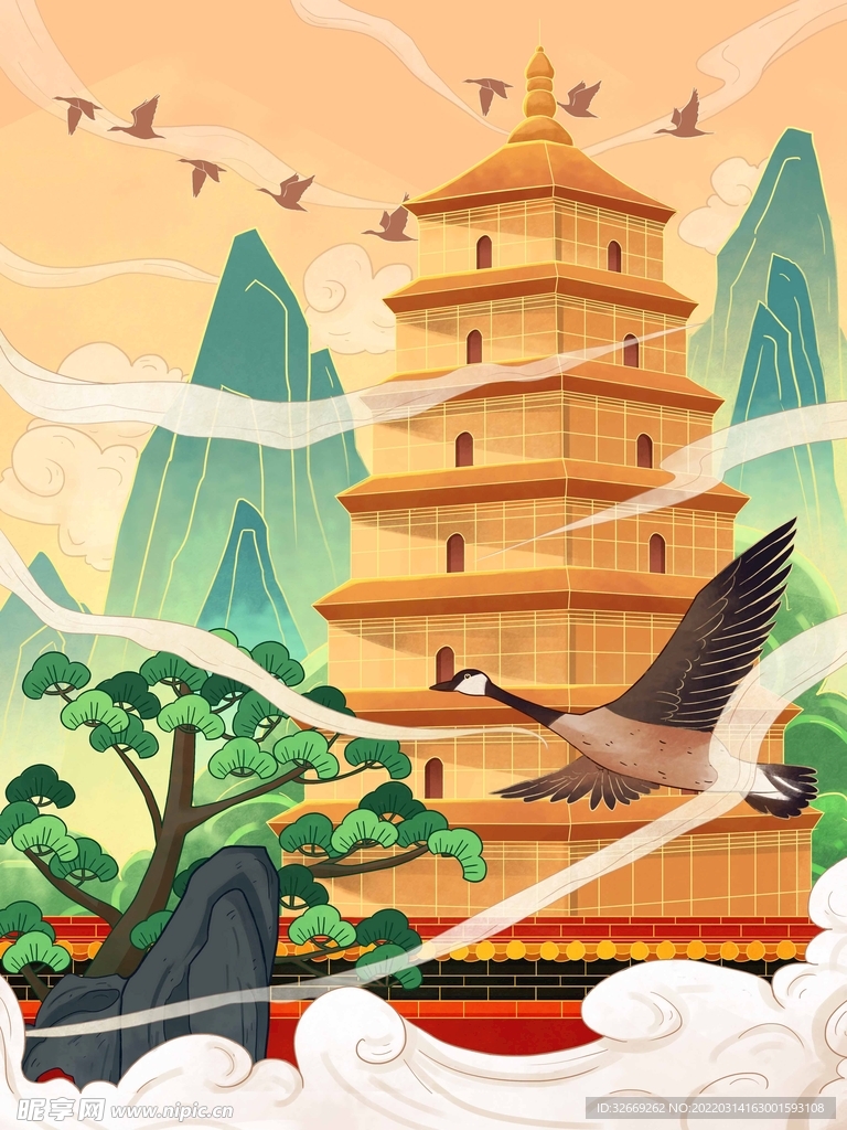 国潮背景
