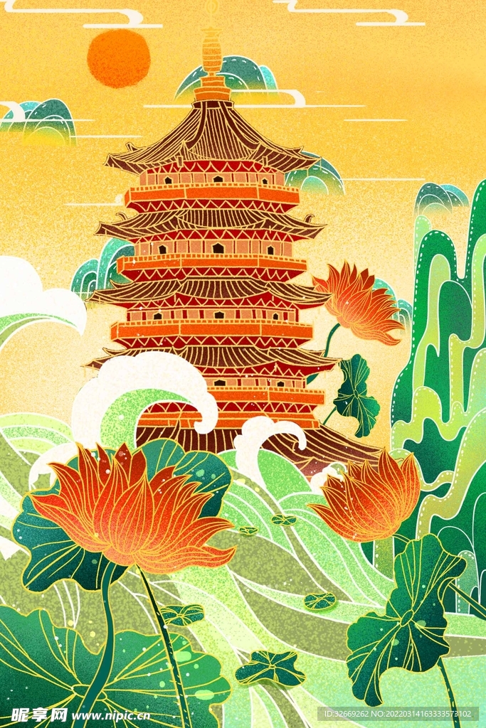 国潮背景