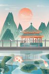 国潮背景