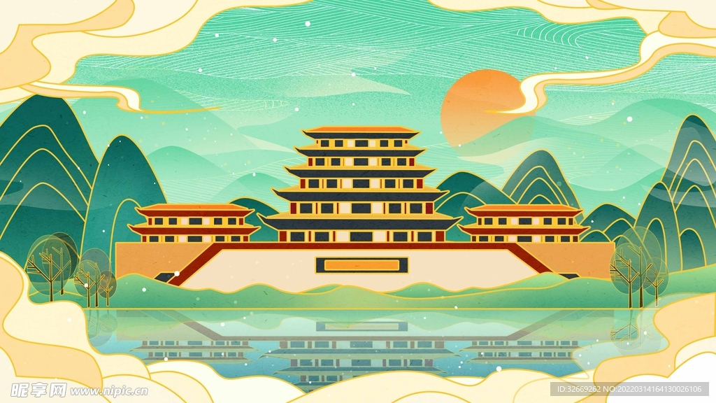 国潮背景