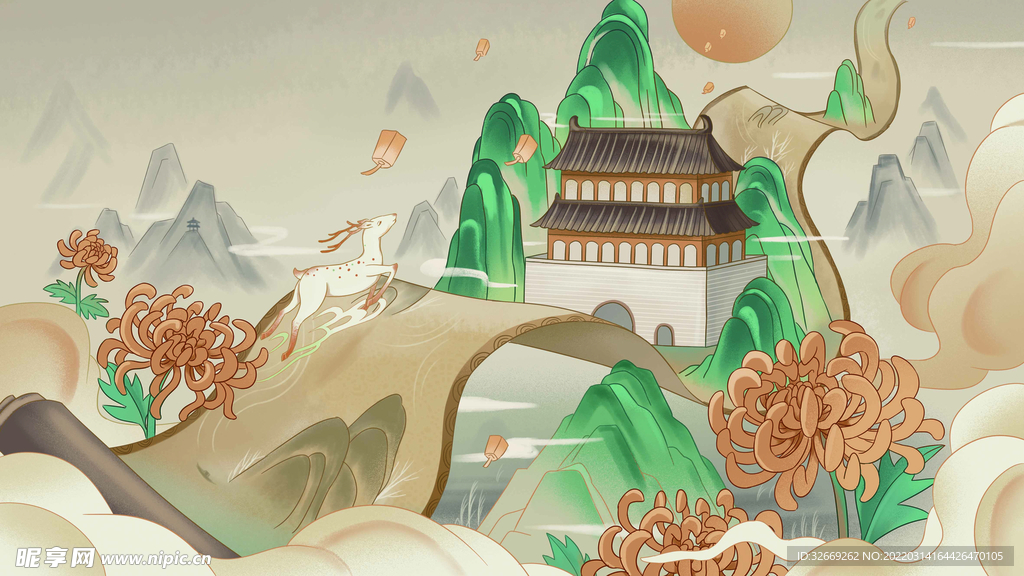 国潮背景