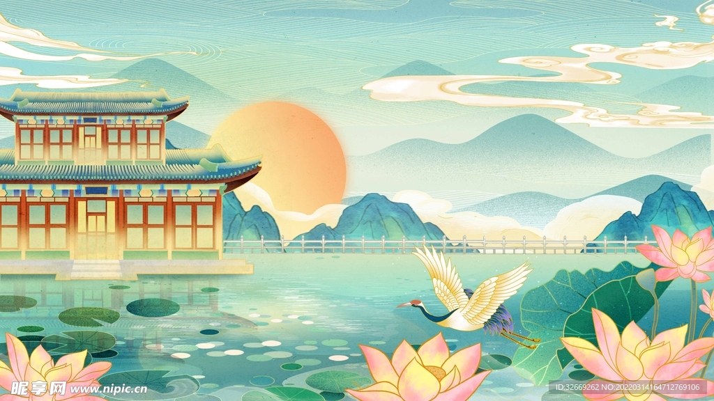 国潮背景