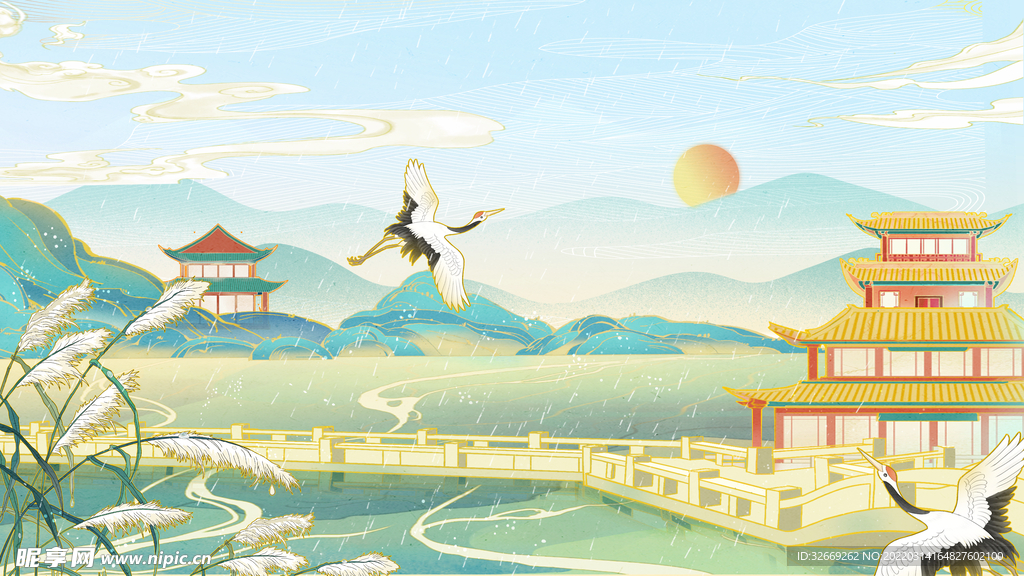 国潮背景