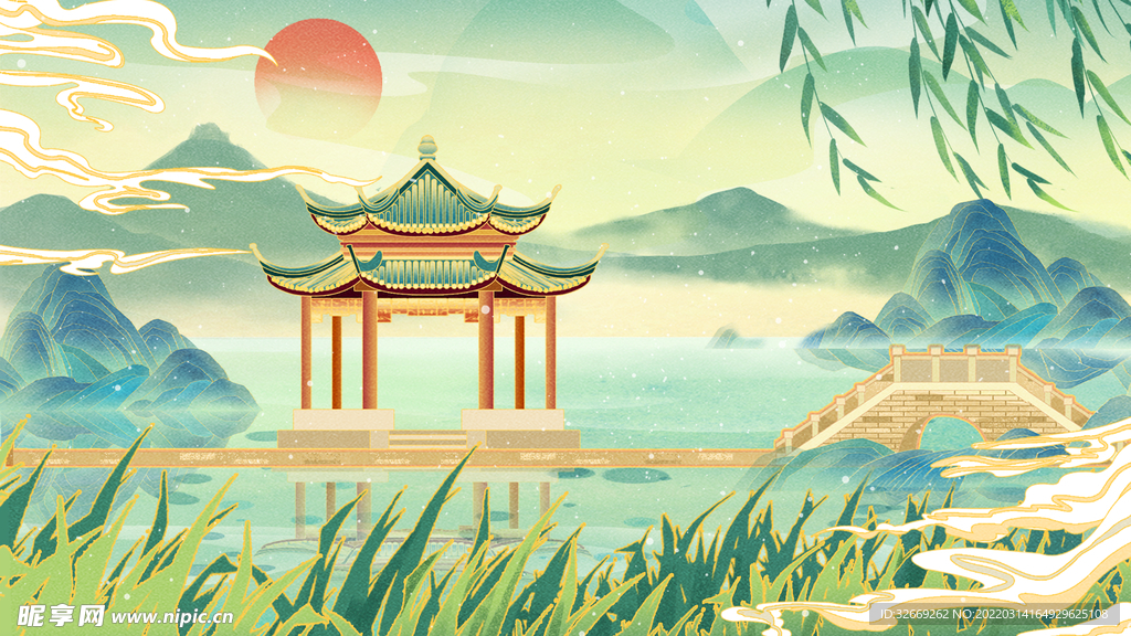 国潮背景