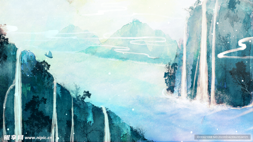 古风背景  