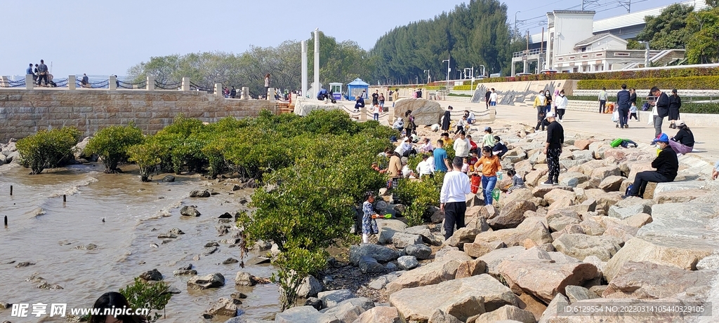 海边