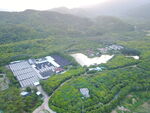 清溪湖清溪小镇航拍鸟瞰图