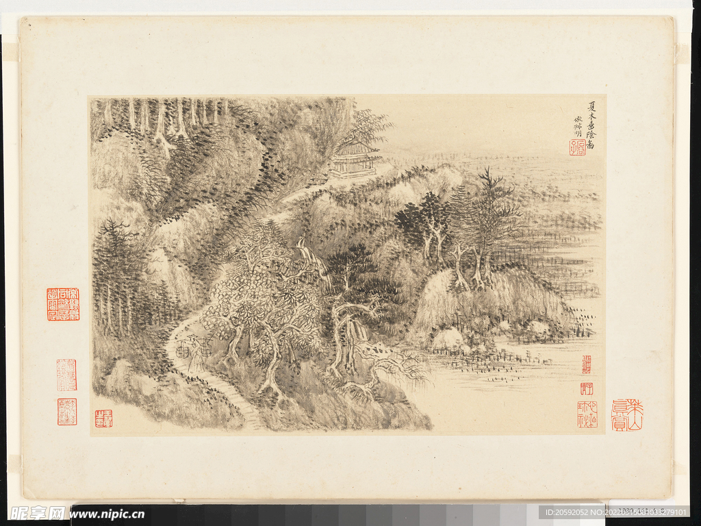 中国画  