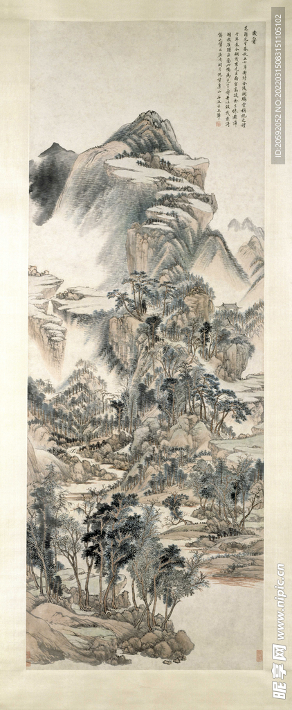 山水画 