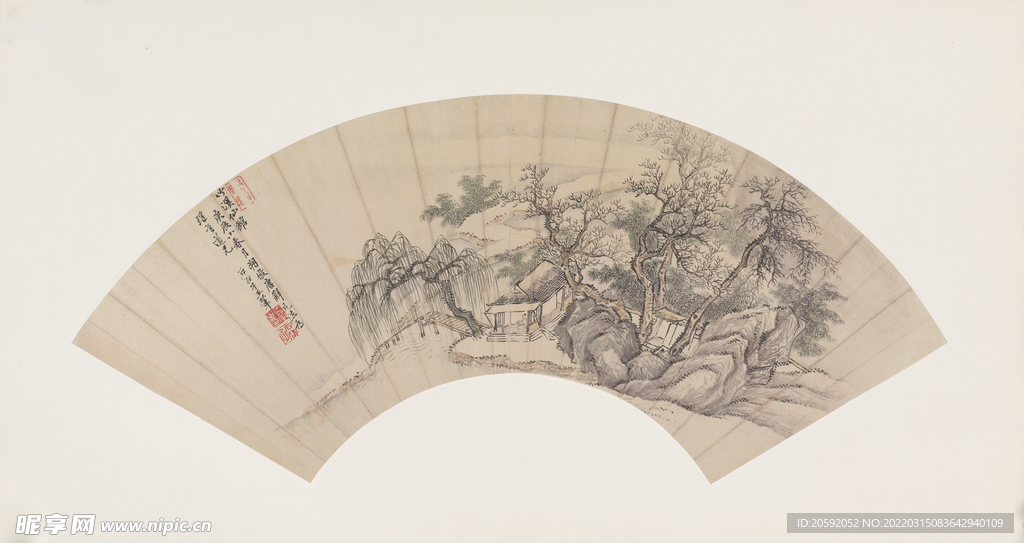 山水画  