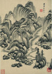 水墨画  