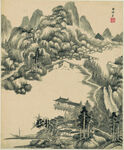 水墨画 