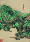 水墨画  