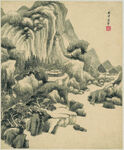 山水画  