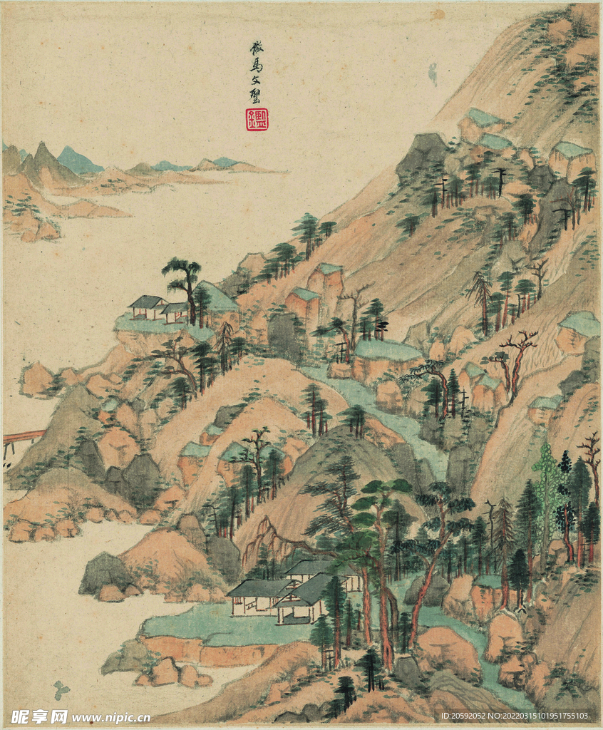 山水画 