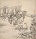 山水画  