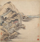 山水画  