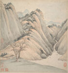 山水画  