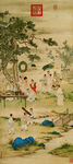 宫廷画 