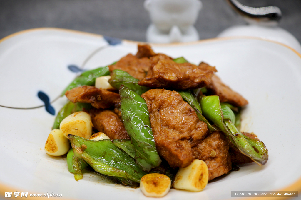 湖南小炒素肉 素食 