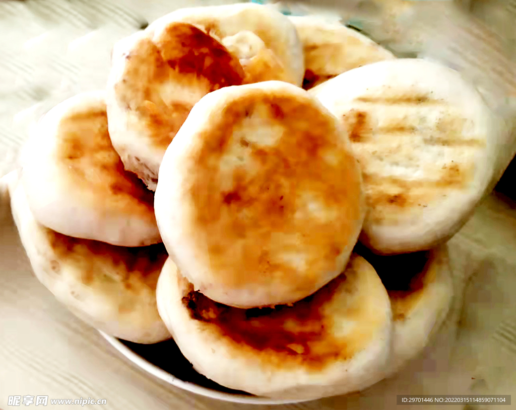 手工肉饼 煎饼 烧饼