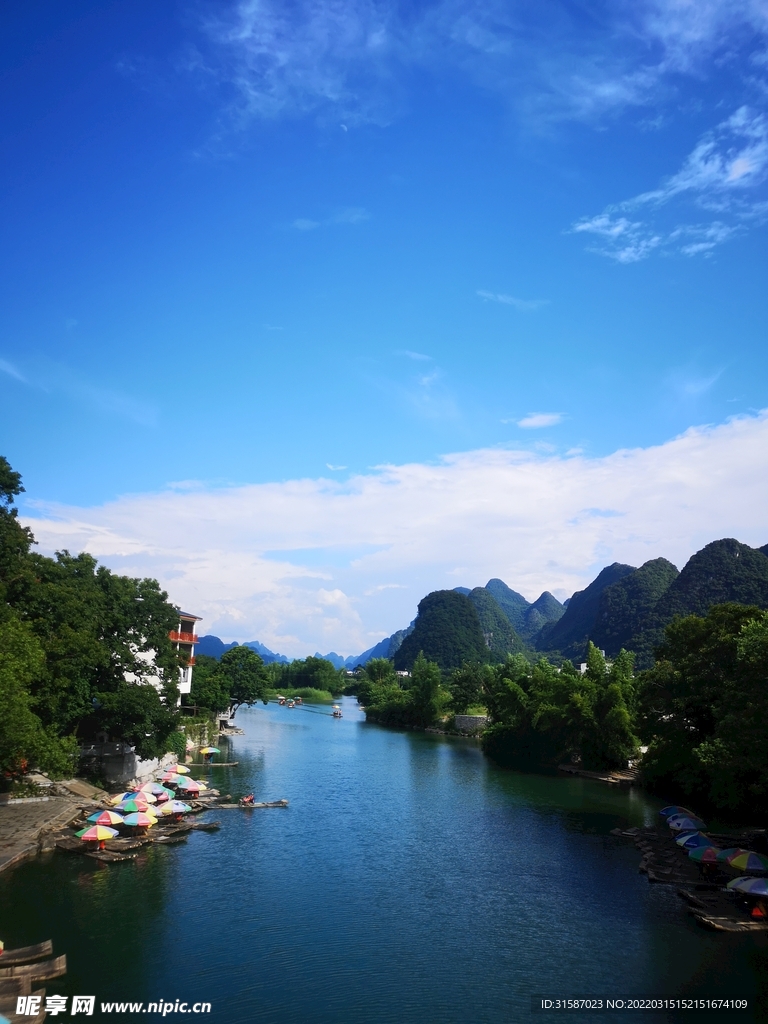 遇龙河风光