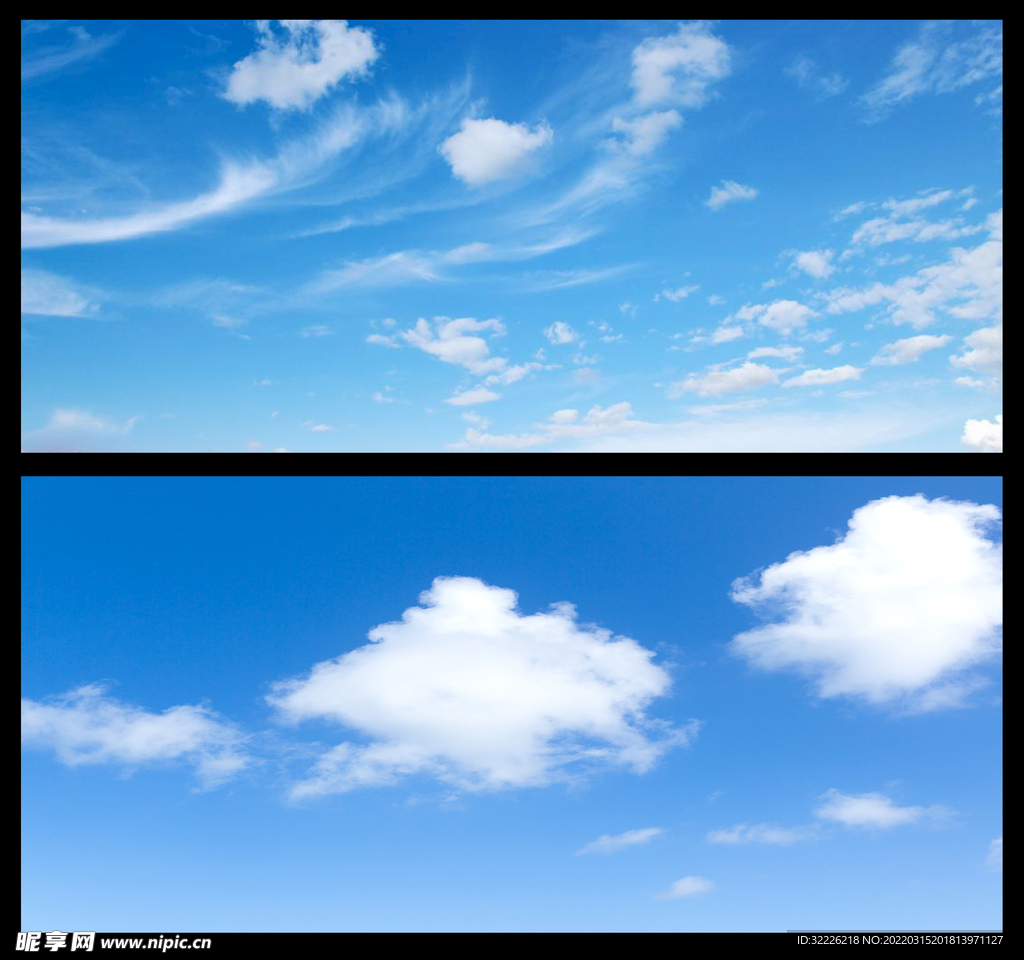 蓝天白云 
