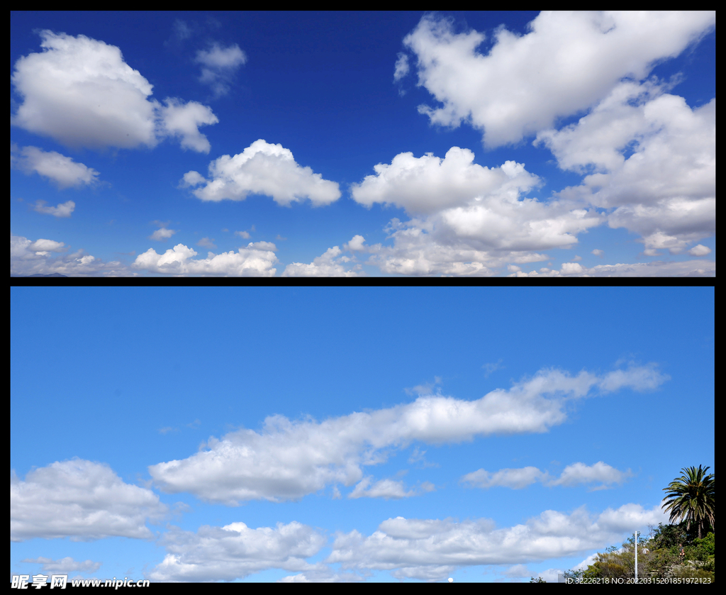 蓝天白云 