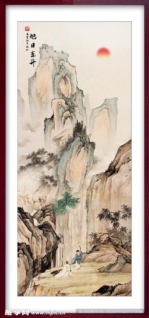 日出东方装饰画