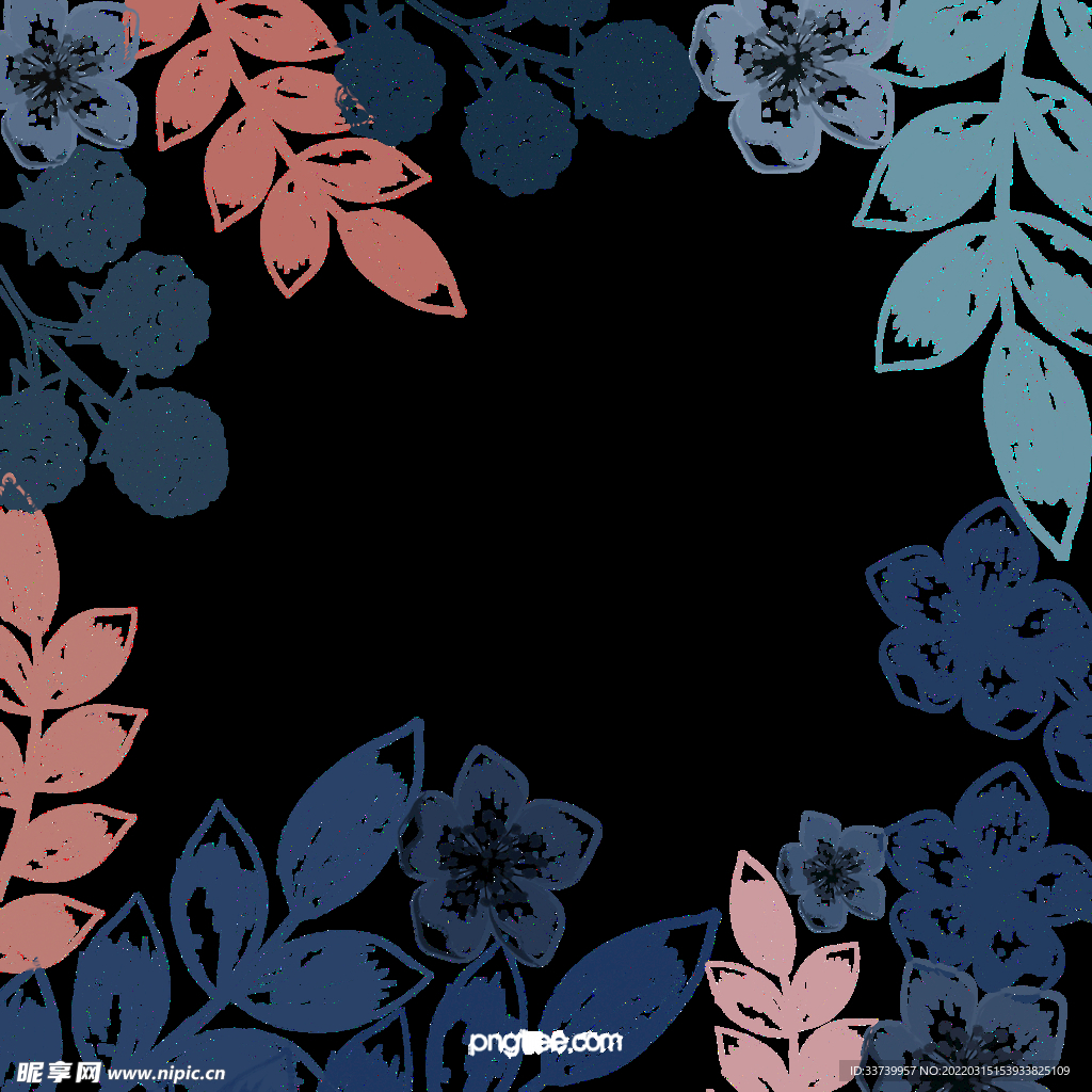手绘花