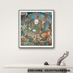 藏式唐卡佛教五屯寺壁画