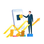 金融理财业绩提升图
