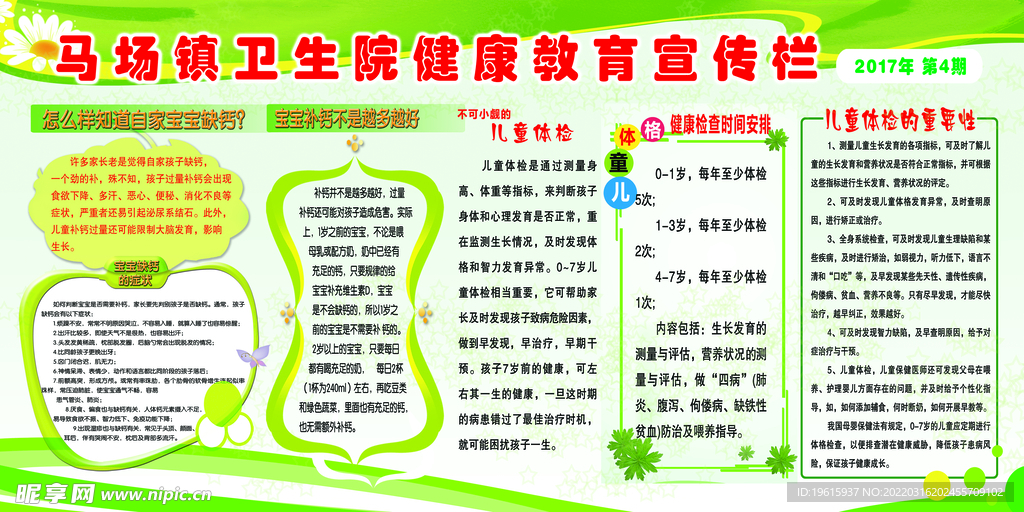 健康教育宣传栏