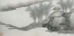  水墨画 