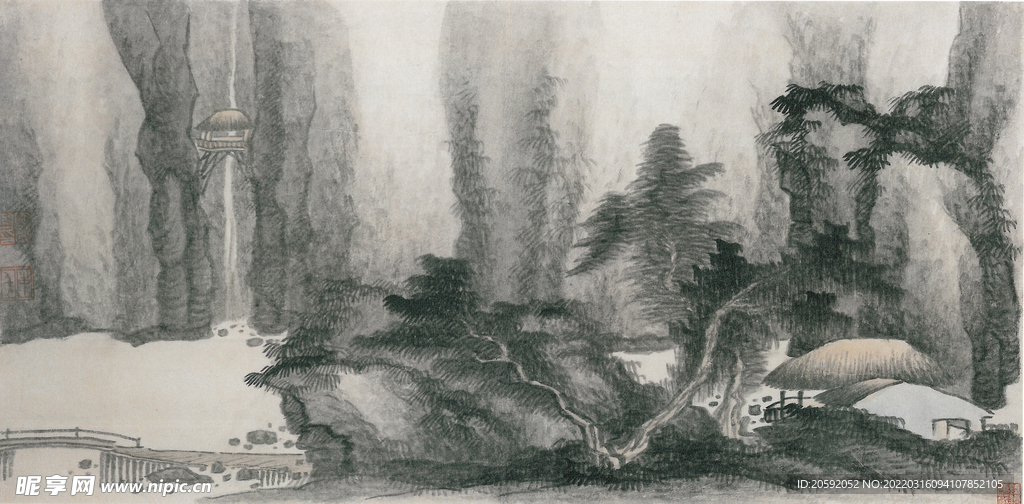 山水画 