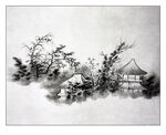 水墨画   