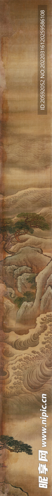 山水画  