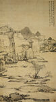 水墨画  
