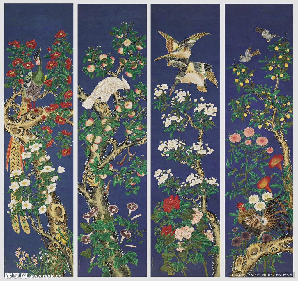 花鸟图  