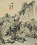 山水画  