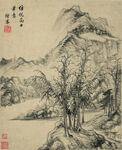 山水画  