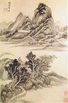 山水画  