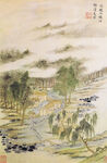 山水画  